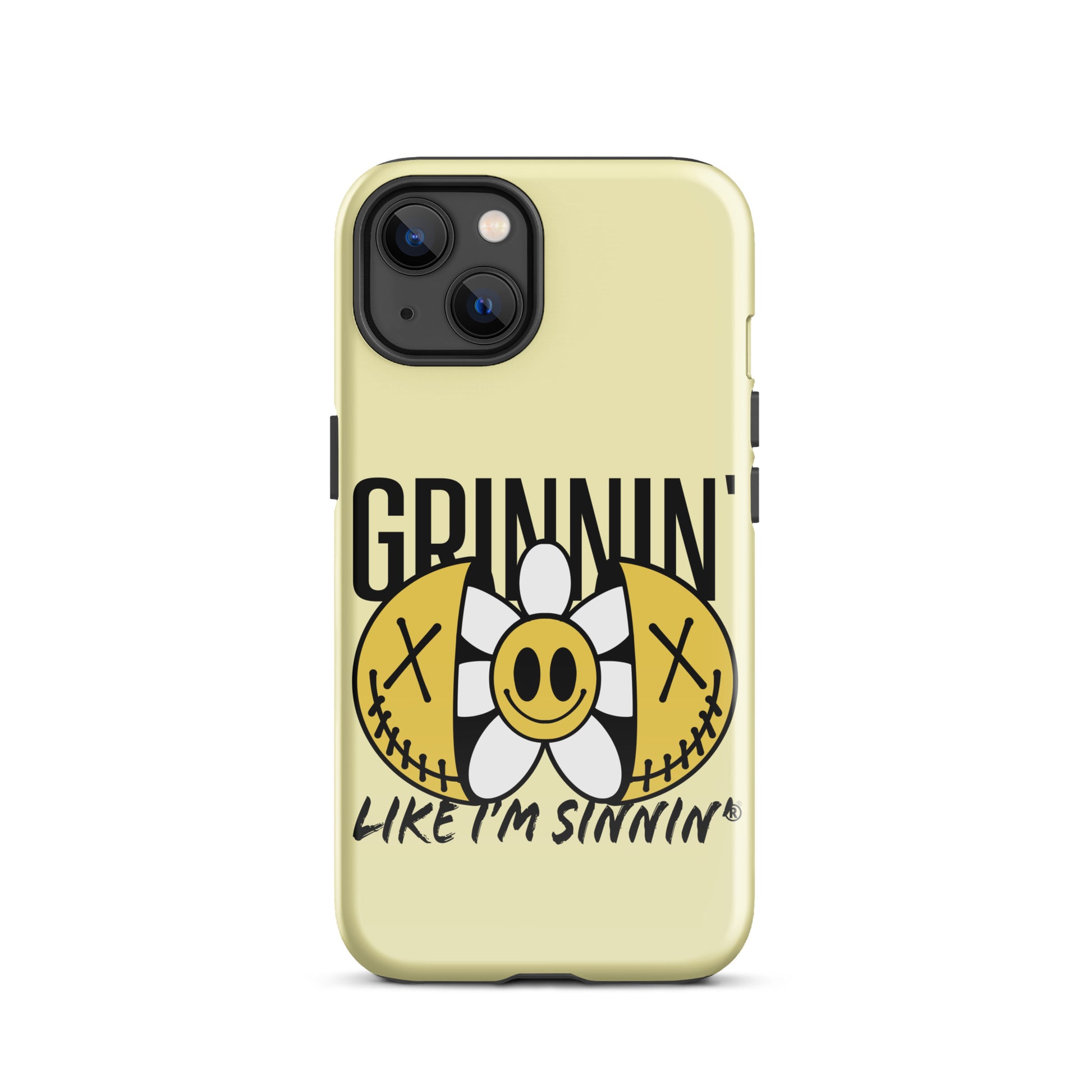 Tough Case for iPhone® -Flower – Grinnin' Like I'm Sinnin' Tough Case for iPhone® -Flower – Grinnin' Like I'm Sinnin'