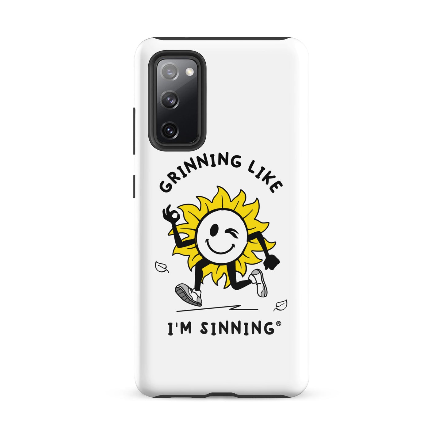 Tough case for Samsung®-Grininng Sunflower